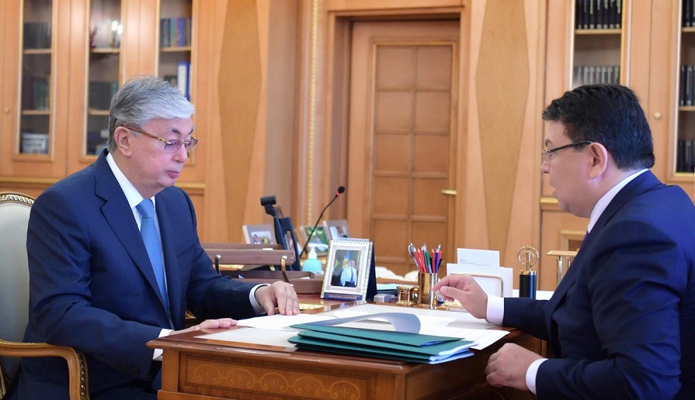 Касым-Жомарт Токаев принял министра энергетики