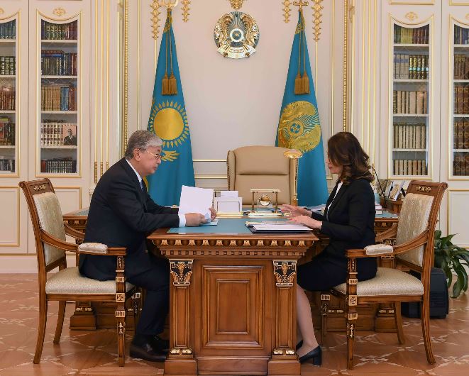 Президент Казахстана принял председателя Агентства по делам государственной службы