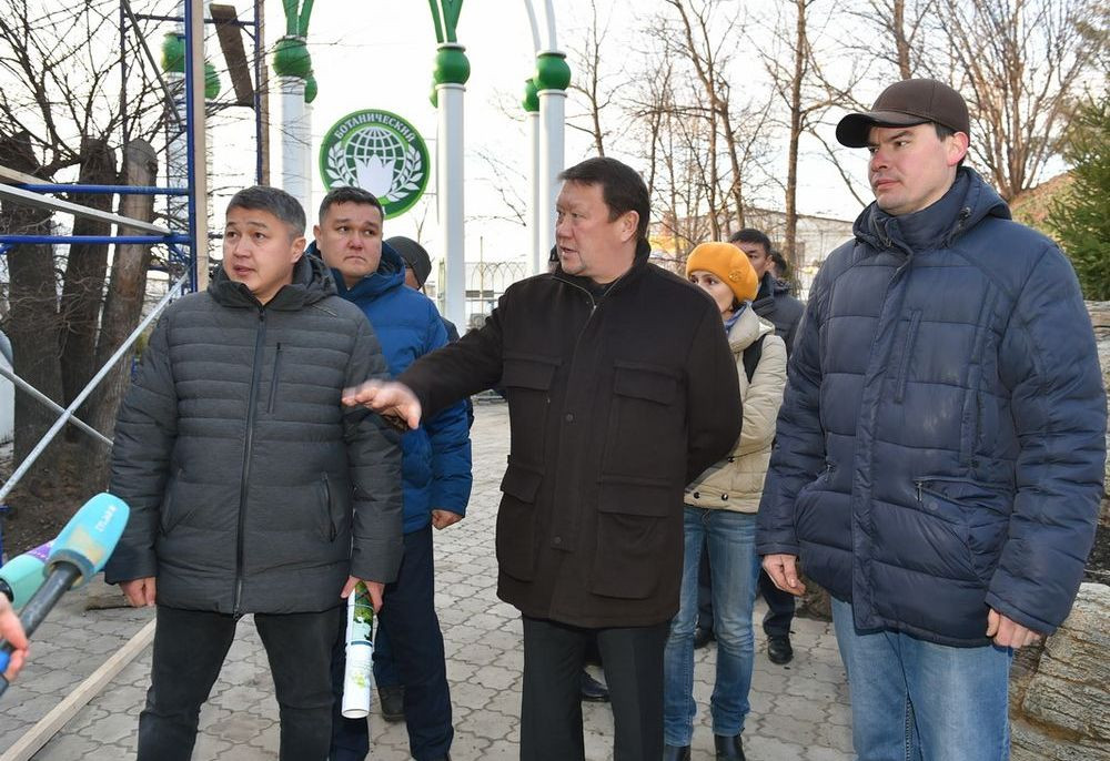 В СКО идет реконструкция Ботанического сада