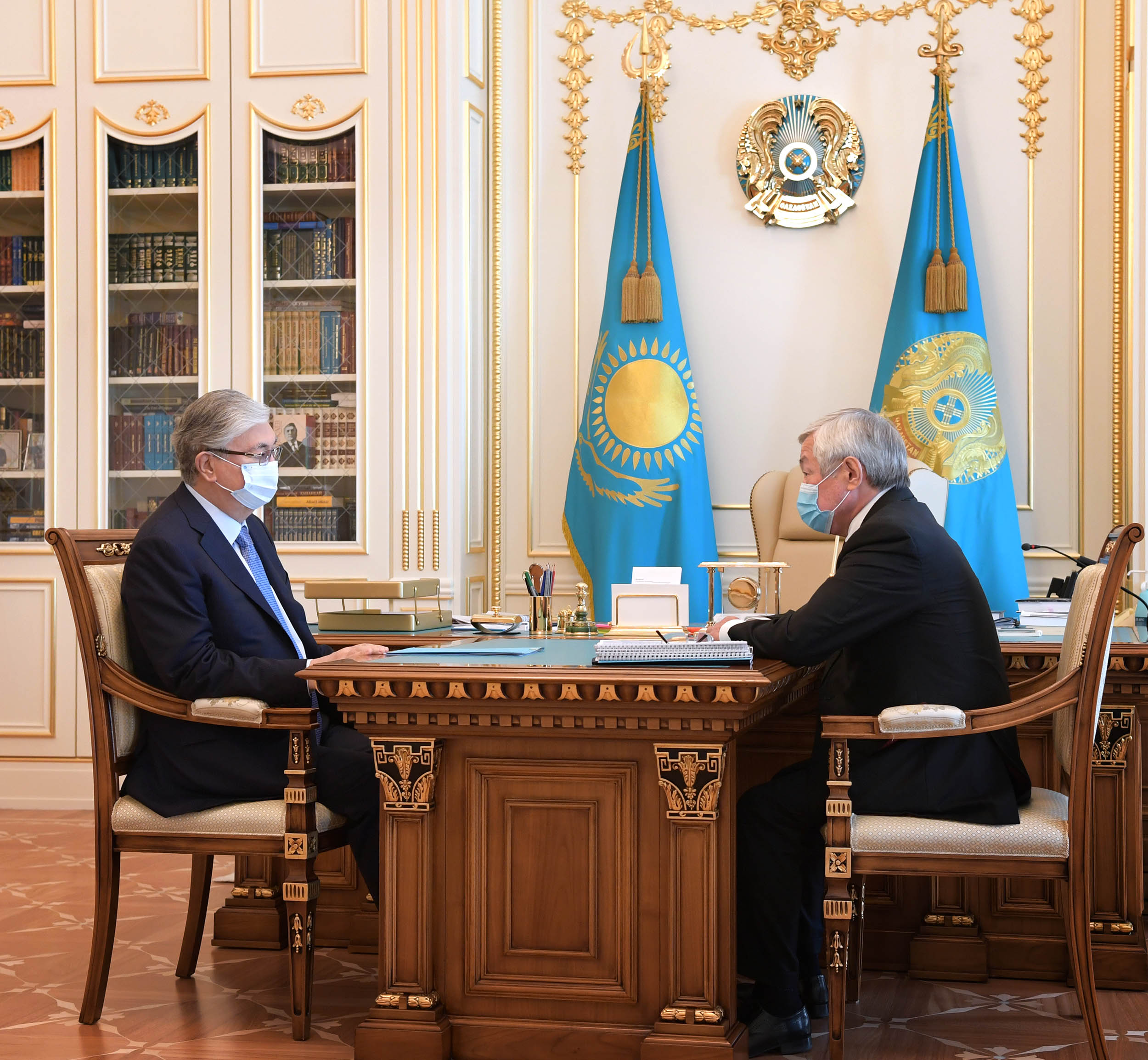 Глава государства принял Бердибека Сапарбаева