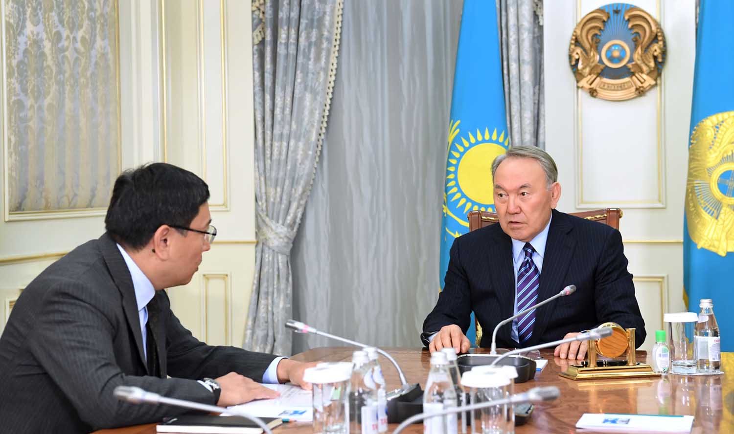 Елбасы встретился с Председателем Национального Банка