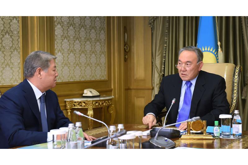 Елбасы поблагодарил Ахметжана Есимова за плодотворную деятельность на посту Председателя Правления АО «Фонд национального благосостояния «Самрук-Қазына»