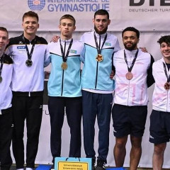 Батуттық гимнастикадан қазақстандықтар Әлем кубогы кезеңінде чемпион атанды